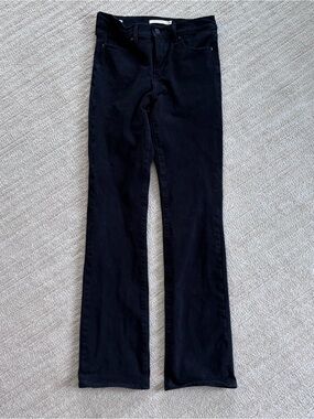 Levi's 315 Shaping Boot Black Women's Bootcut Jeans Size 26